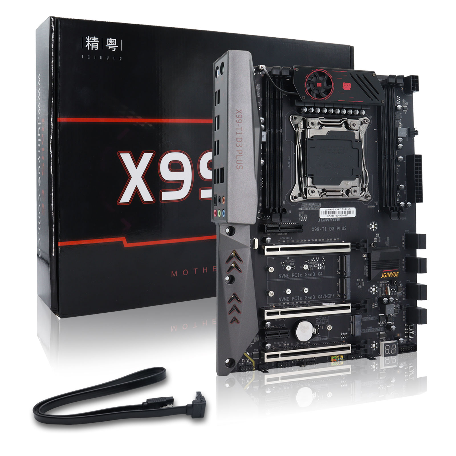 JGINYUE X99-TI D3 PLUS Motherb - E5 2696 V3 评论和价格